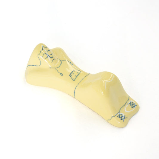 Sculpture sieste carreau