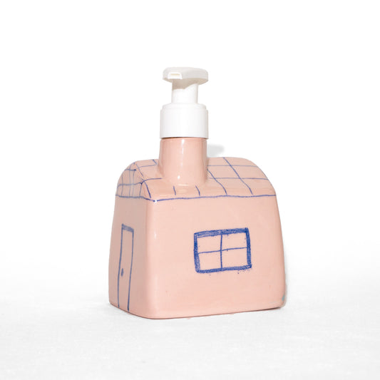 Maison pousse mousse Rose