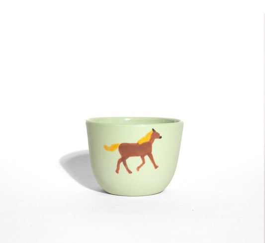 Petite tasse cheval