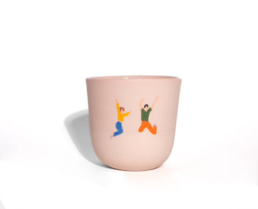 Tasse saut de joie
