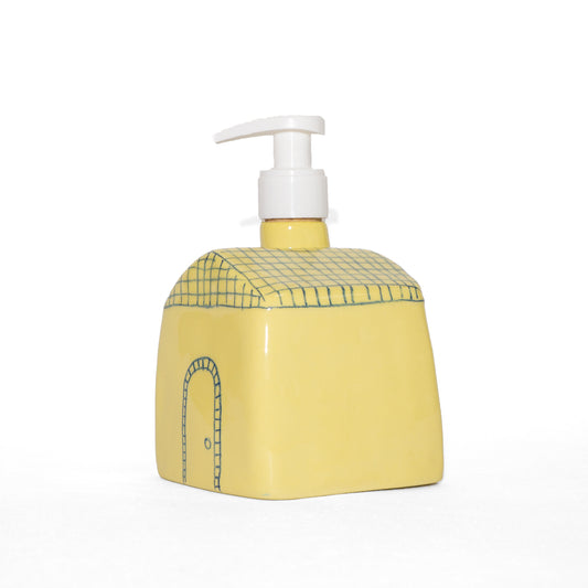 Maison pousse mousse Jaune