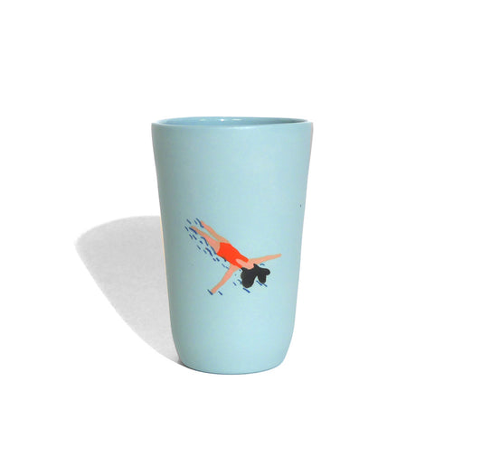Tall bather cup