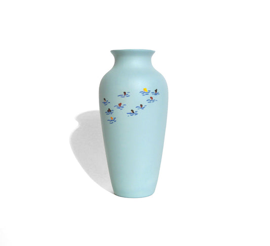 Swimmers vase
